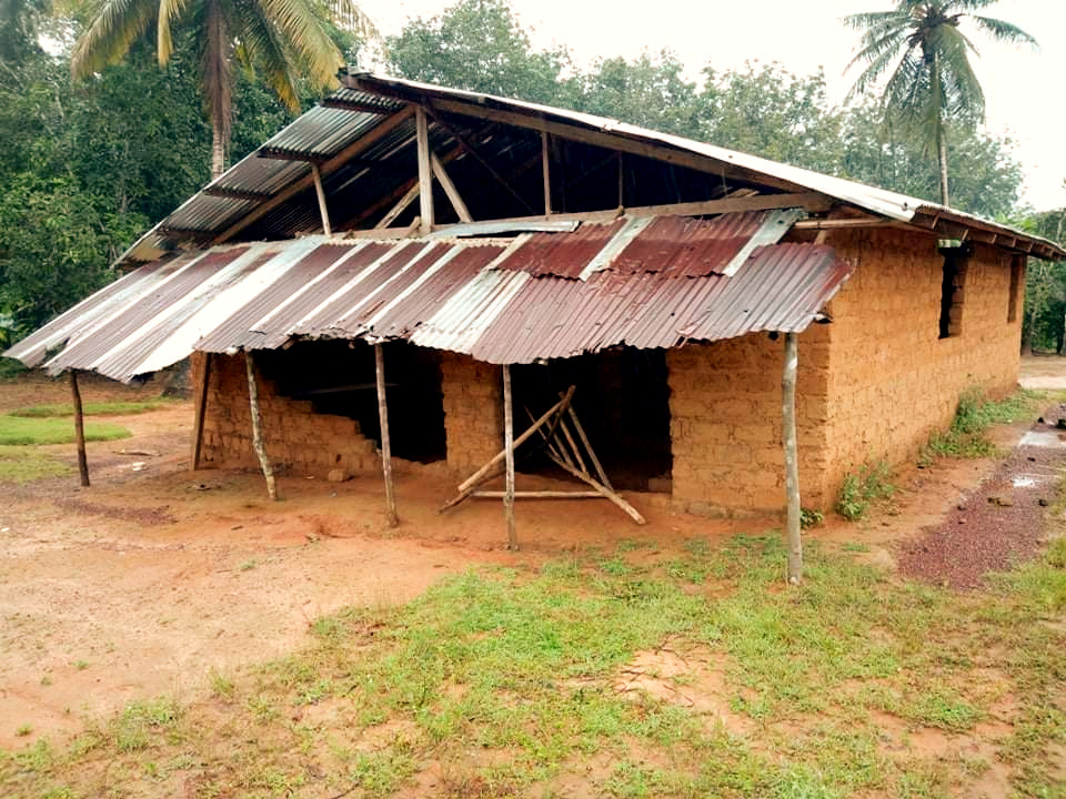 My parents' house under construction