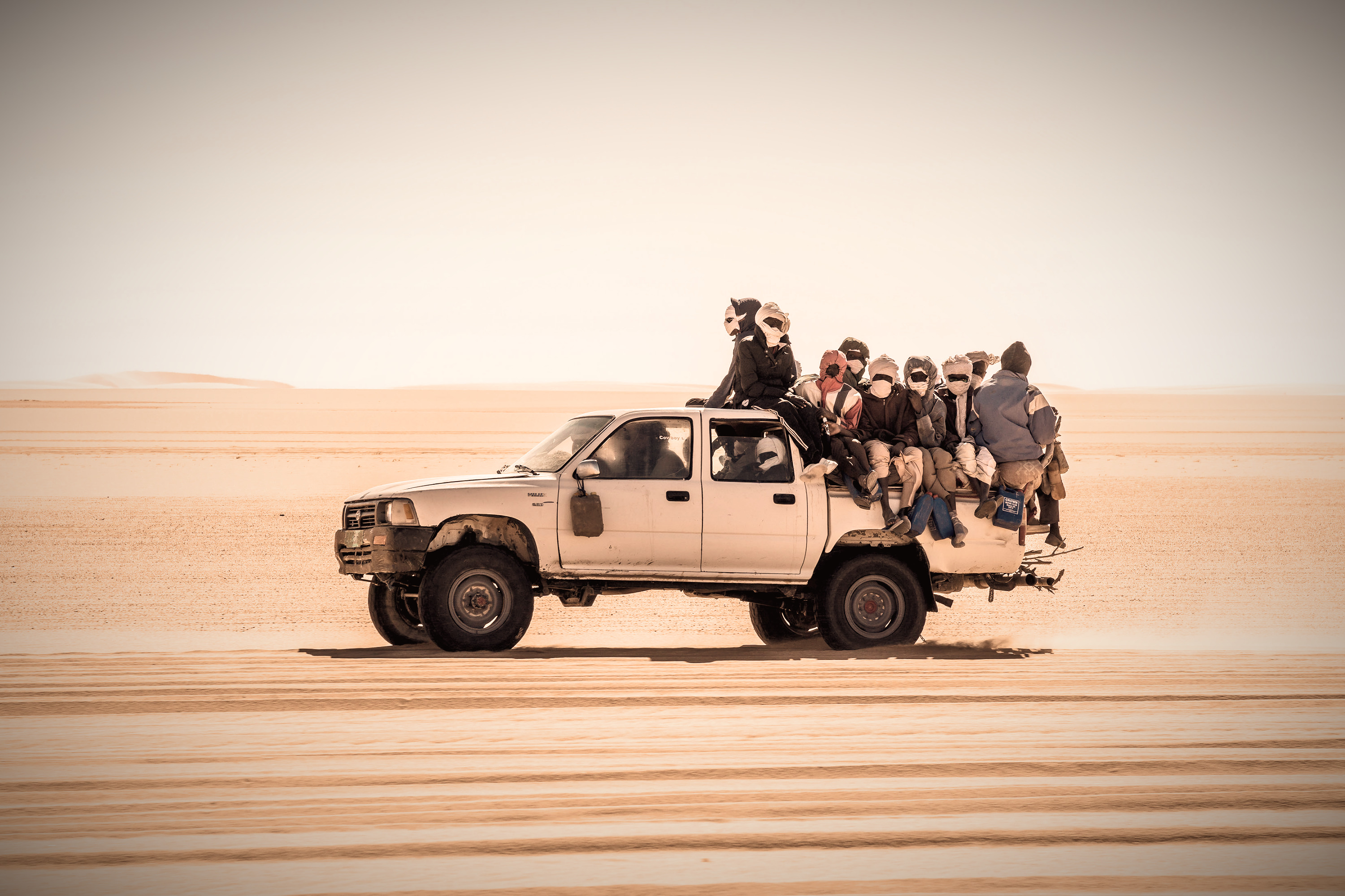 A pickup used for trafficking (Shutterstock)